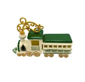 Spode Santa's Express Christmas Train Locomotive Porcelain Ornament